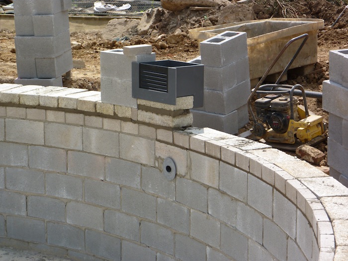 pond skimmer installation koi position finish another start theodolite 14th updated april levelled surface fixed being