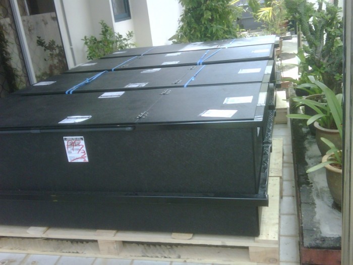 ERIC Filtration Units arrived by air freight to Penang, Malaysia