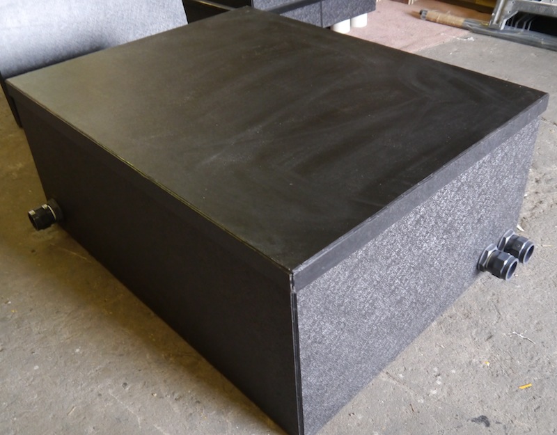 Equipment housing lid